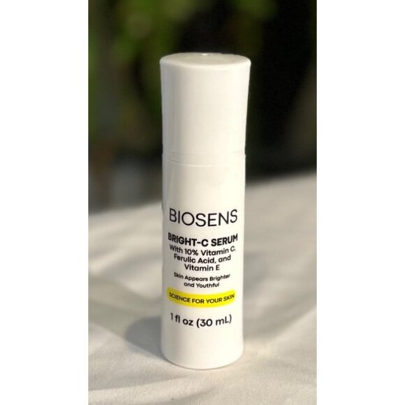 Biosens Bright-C Serum w 10% Vitamin C Ferulic Acid & Vitamin E 1 fl. oz. Bottle - Picture 1 of 6